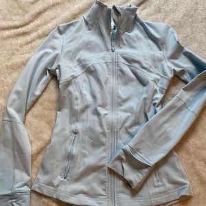 lululemon define jacket size 4 powder blue